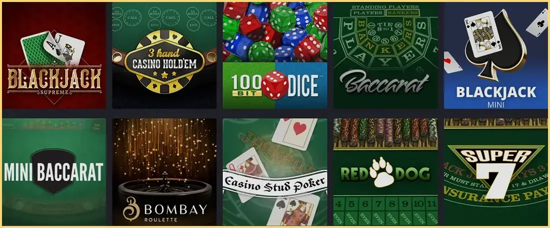 Olympe Casino Jeux de table